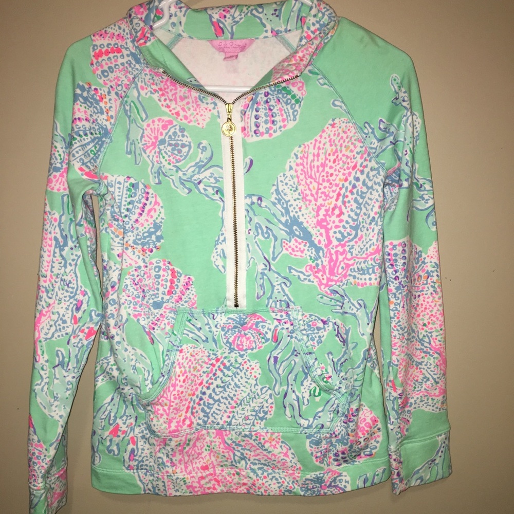 Lilly Pulitzer skipper popover MINTY FRESH FANSEA